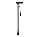 Produktbild Einziehbarer Spazierstock Leichter Verstellbarer Gehstock Für Balance Luftfahrt-Aluminiumlegierung Alpenstock Anti Shock Walking Hiking Stick,Red Copper