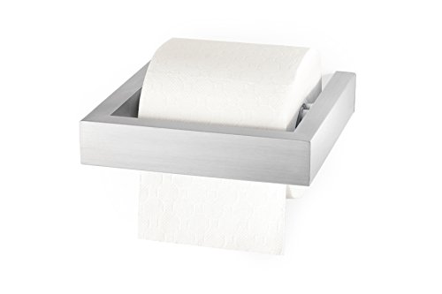 ZACK 40386 Linea Toilettenpapierhalter, Edelstahl matt - 2