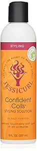 Jessicurl Confident Coils Styling Solution, Island Fantasy, 8 Fluid Ounce