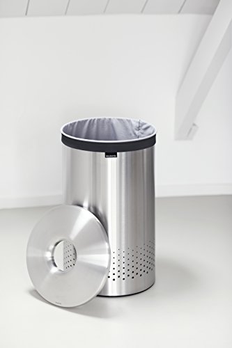 Brabantia 105180 Wäschebox 60 L Edelstahldeckel, matt steel - 4