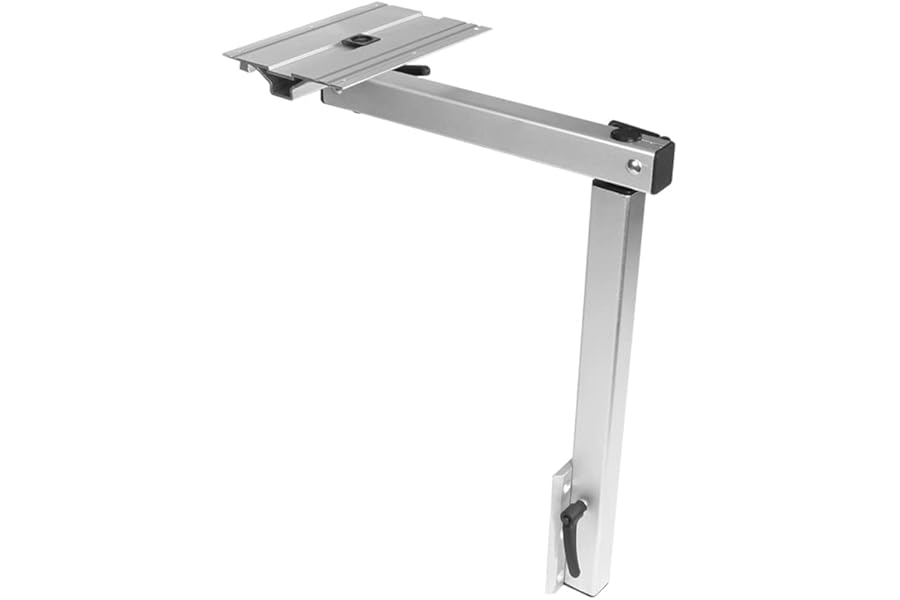 MARVIX Detachable 360 Swivel Table Leg System Adjustable Swing Out Table Base Bracket Support T5 T6 Campervan Caravan Motorhome Boat