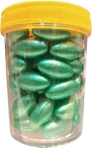 M care ALOEVERA Herbal Vitamin -E Hair Capsule For Damage Repair ,Anti Hair Fall 60 Capsule