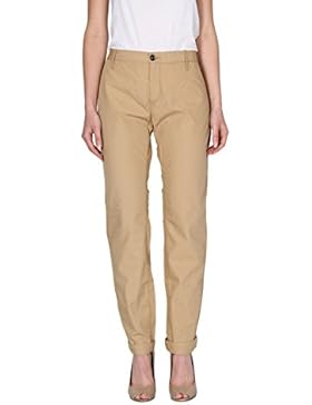 BELLEROSE DONNA PUMEE 61 PANTALONE CLASSICO vita bassa tasche zip e bottoni CAMMELLO III