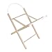 Isabella Alicia Varnished Pine Moses Basket Stand
