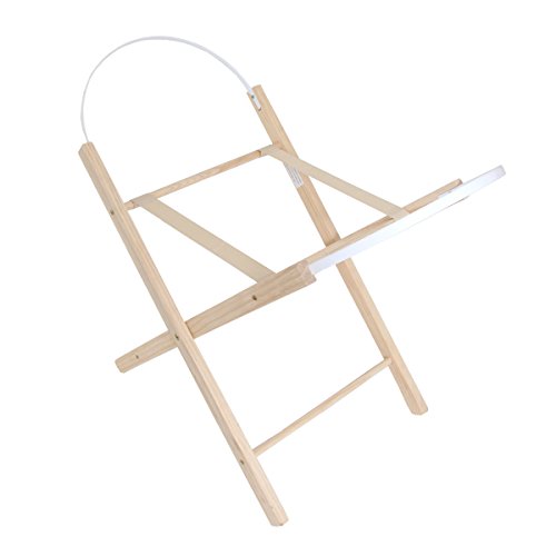 Isabella Alicia Varnished Pine Moses Basket Stand