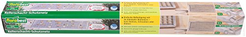 FLORABEST® Kellerschacht-Schutznetz, 60 x 120 cm (2 Stück) - 4