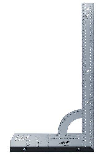 Wolfcraft 5205000 Universalwinkel, Länge 300 mm mit wechselbarem Kunststoffanschlag 200 x 300 - 8