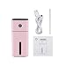 Produktbild WOVELOT Mini USB Luftbefeuchter, 180Ml Air Humidifier Diffuser Raumbefeuchter Desktop Luftbefeuchter Mit 7 Led Abschaltautomatik Tragbarer Für Baby Auto Kinderzimmer Büro