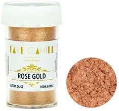 Faye Cahill Edible Lustre Dusts- Rose Gold