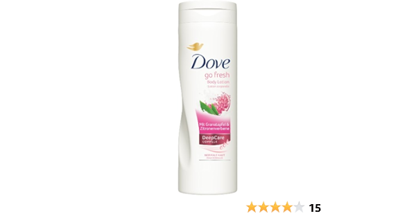 dove pomegranate body cream