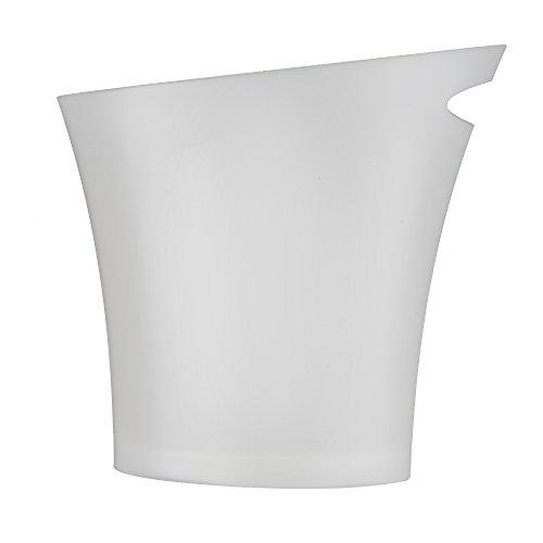 Umbra Skinny Can Papierkorb, weiß metallic - 4