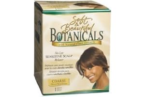 Soft & Beautiful Botanicals Relaxer Kit Coarse - Creme - Glättungscreme - Thick Hair - Unisex