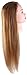 24" Cosmetology Mannequin Head 100% Synthetic Hair Brown Color, Practice Training Hair Styling Mannequin Head