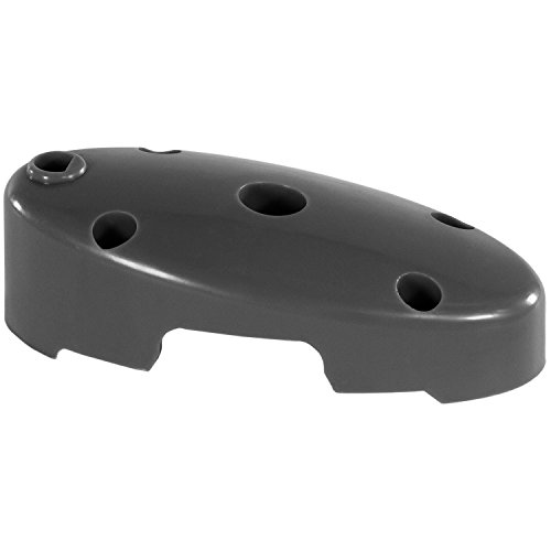 VOLTRONIC® Solar Wandleuchte, Maße 23×6,5×4,8 cm, Solarpanel 16,5x17x1 cm, 5 super helle LEDs, Solarlampe - 4