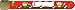 Infoband Wrist Band for Kids - Vikings - Red