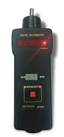 Metravi DT-2235 Contact Type Digital Tachometer