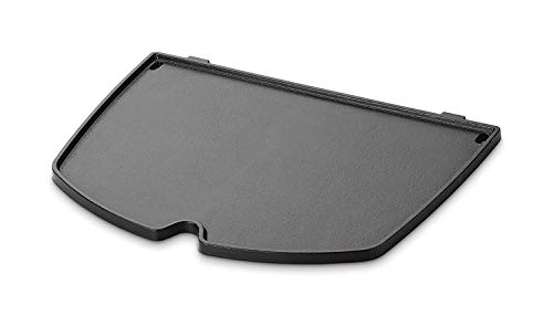 GFTIME 6559 Plancha en Fonte pour Weber Barbecue Pièces Détachées Accessoire pour Weber Q200, Q2000 Séries Modèles de Grill