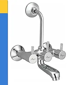 Mayur Brass CICH FLARO-7709, Wall Mixer Bend Pipe Click Sound Water Diversion Cartridge for Over Head Shower Arrangement (Heavy Duty) Chrome Finish