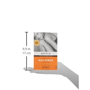 Legs & Body Wax Strips 16 (8x2) strips, Parissa Hair Removal Waxing Strips for Legs, Body, Bikini, Arms, Underarms with… - Image 8