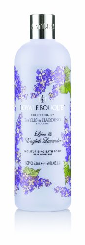 Baylis and Harding Royale Bouquet Royale Bouquet Lilac and English Lavender Bath Foam 500ml