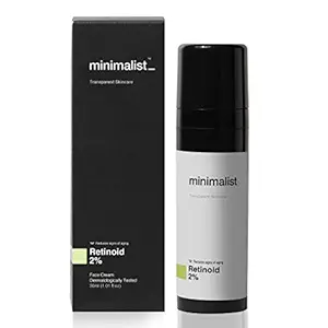 Minimalist 2% Retinoid Anti Ageing Night Cream for Wrinkles & Fine Lines | With Retinol Derivative For Sensitive Skin