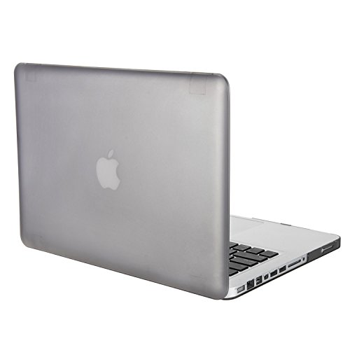 Macbook Pro 13 Hülle,TECOOL [Ultra Slim Serie] Plastik Hartschale Schutzhülle Snap Case,Silicon Tastatur Abdeckung und Schirm Schutz Tasche Cover Zubehör für Apple MacBook Pro 13.3 Zoll – Grau - 3