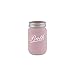 Produktbild axentia Zahnbürstenhalter Retro rosé, hochwertig verarbeiteter Zahnbürstenständer aus Glas mit schlichtem Design in schöner Farbe
