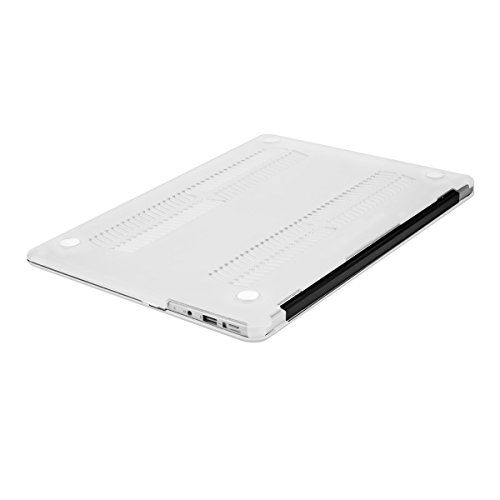 kwmobile 2in1 Set  Griffiges und robustes gummiertes HARDCASE f  r Apple MacBook Air 13   ab Mitte 2011  in Transparent   Keyboard Skin Tastaturschutz