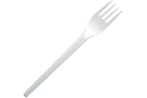 Dart - 20 FOURCHETTES Plastique RÉUTILISABLE Blanc