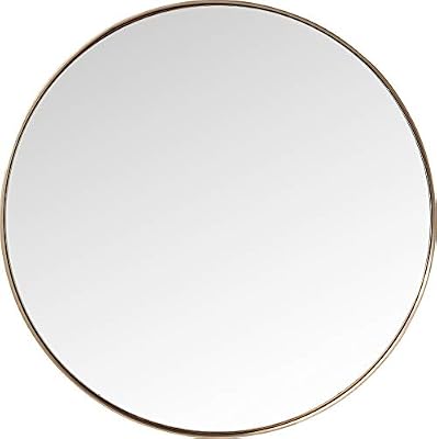 Karedesign Miroir Curve rond cuivre 100cm Kare Design