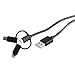 Produktbild USB Lade-Sync Kabel 3in1 Micro/Typ C/Lightning 2m