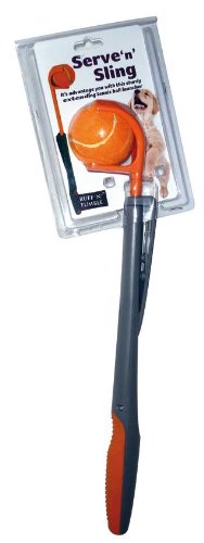 Ruff N Tumble Serve-n-Sling Retrattile Sfera Thrower