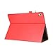 Produktbild iPad Pro 12.9 Cover 2018,Miya Lederetui Hülle Slim Smartshell Cover Case Stoßfeste Schutzhülle Tasche Tablet Smart Ständer Intelligente Hülle Deckel mit Kartenfach für iPad Pro 12.9 Zoll 2018(Rot)