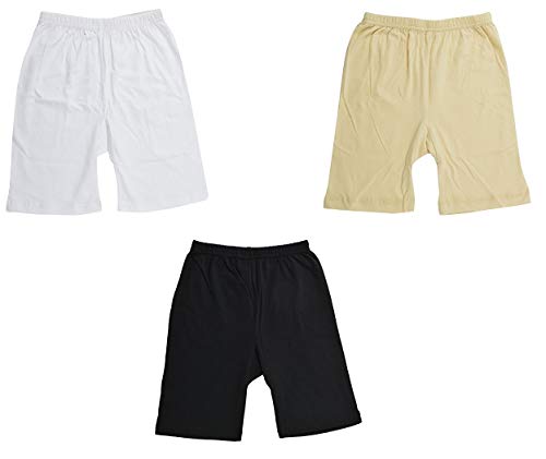 FASLA Pure Cotton Cycling Shorts for Girls & Kids (Pack of 3) RS.269 (73.00% Off) - Amazon