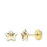 Pendientes infantiles con un diseño creativo.