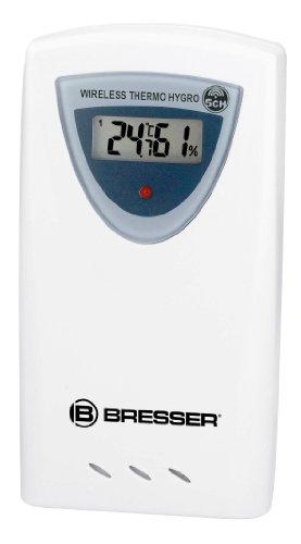 Bresser Funkwetterstation Wetter Center mit Außensensor, Regenmesser, Windmesser - 5