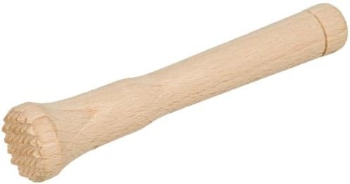 Hofmeister HolzwarenCocktail Pestle Made Of Wood For Caipirinha & All Drinks, For Small Glasses, Crushes Limes & Ice Cubes, Scratch Free In The Glass, Made In The Eu (Nature 15 Cm, 15X3X3Cm)