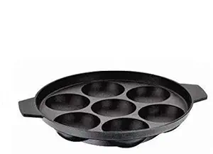 HOMEST Aluminium Non Stick 7 Cavity Appam Patra (Paniyarrakal/Paniyaram/Appam Pan/Pan Cake Maker)