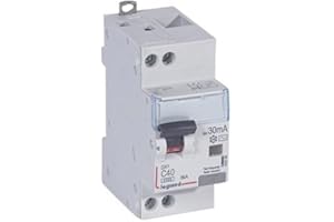 410709 Legrand Disjoncteur différentiel 40A type AC 30mA - courbe C - DX³4500 1P+N