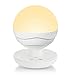 Produktbild [Upgraded] Idealeben LED Tischleuchte mit Berührungssensor und eingebauter 2200mAh Batterie, Helligkeit Dimmbar, Warmweiß oder Weiß Farbwechsel, Nachttischlampe Nachtlicht für Kinder / Tischdeko / Camping Laterne