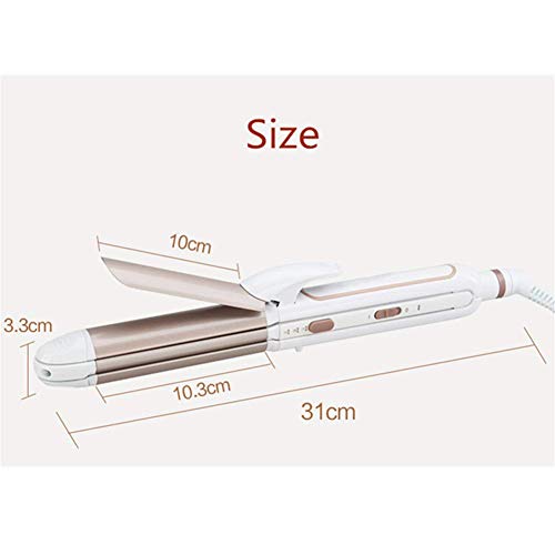 JBEAUTY 3in1 Hair Curler Curling Irons 33mm Hair straightener Curlers wave Wavy corn perm Ceramic Glaze Coating Flat Iron Multifunction