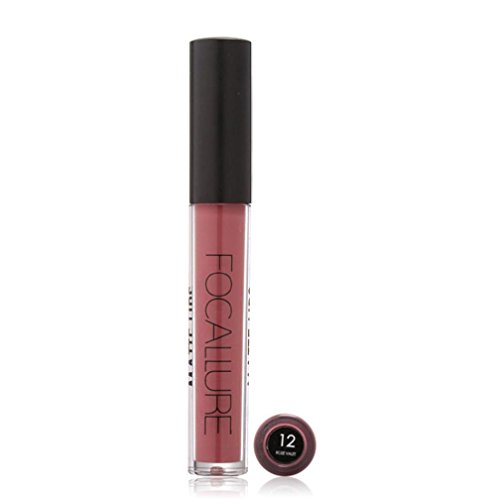 Ularmo 15 Farbe Lippenstift Kosmetik Matt Lipgloss – Farbe #12 - 6