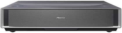 Hisense Laser Cinema PT1SE, proietta da 80 a 150 pollici, Risoluzione 4K, rapporto di proiezione 0.2, 2200 ANSI lumen,Dolby Vision, HDR10+, Smart TV VIDAA U7.6, 20W audio integrato