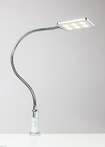 4W LED Bettleuchte Leseleuchte Flexleuchte Nachttischlampe Bettlampe Leselampe … (2er SET „chrom“) - 5