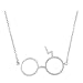 Accessorisingg Harry Potter Specks With Scar Pendant For Girls[PD053] RS.400.00