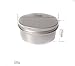 Pack of 10 Balm Nail Art Cosmetic Cream Make Up Pot Lip Jar Tin Case Container Screw 15ml/10ml/30ml/50ml/100ml Capacity (Empty) for DIY Cosmetics/Beauty Products (50ml)