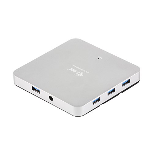 i-tec USB 3.0 Metal Charging HUB 10 Port mit externem Netzadapter 10x USB Ladeport, ideal für Notebook Ultrabook Tablet PC , Windows Mac Linux - 3