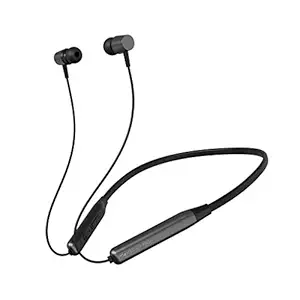 Zebronics Zeb-Lark ?Wireless ?in Ear? ?Neckband Earphone? ?with BT 5.0, Rapid Fast Charging, Up to 17H Battery Life, Dual Pairing, Call Function, Splash Proof, Magnetic Earpiece (Grey)