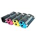 Produktbild Toner-Spar-Set (cmyk) für Epson Aculaser C 1900, C 900 (ersetzt S0 50097, 50098, 50099, 50100K) ILG