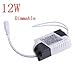 Produktbild 12W LED Dimmable Fahrer-Transformator-Spg.Versorgungsteil für Birnen AC85-265V